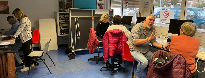 Atelier numérique AEJ Aubagne